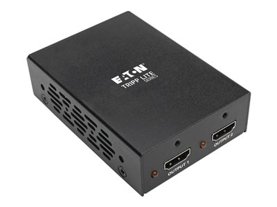 Tripp Lite 2-Port 4K 3D HDMI Splitter, HDMI, HDCP 2.2, Ultra HD 4K x 2K Audio/Video, 3840 x 2160 @ 60 Hz, HDR, TAA