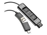 Poly DA75 - Sound card - USB-C / USB-A - for Victus by HP Laptop 16; Laptop 14, 15, 17; Pavilion Plus Laptop 14, 16