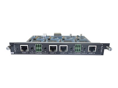 KanexPro 4-Input HDBaseT card for Modular matrix with 4K