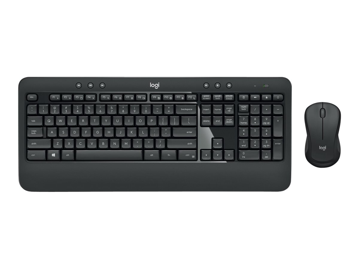 Logitech MK540 Advanced - Tastatur-und-Maus-Set - kabellos - 2.4 GHz - QWERTY - US International