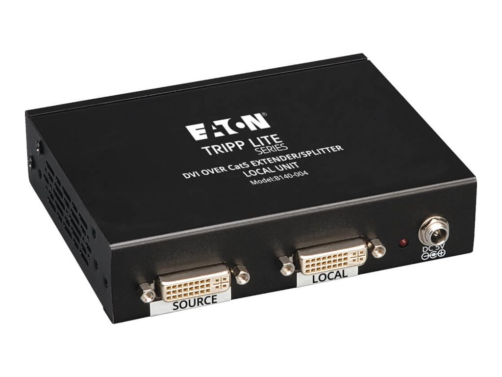 Tripp Lite DVI Over Cat5/Cat6 Video Extender Splitter 4-Port Transmitter 200'