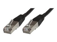 MicroConnect CAT 6 SFTP, PiMF 10m Netværkskabel Sort
