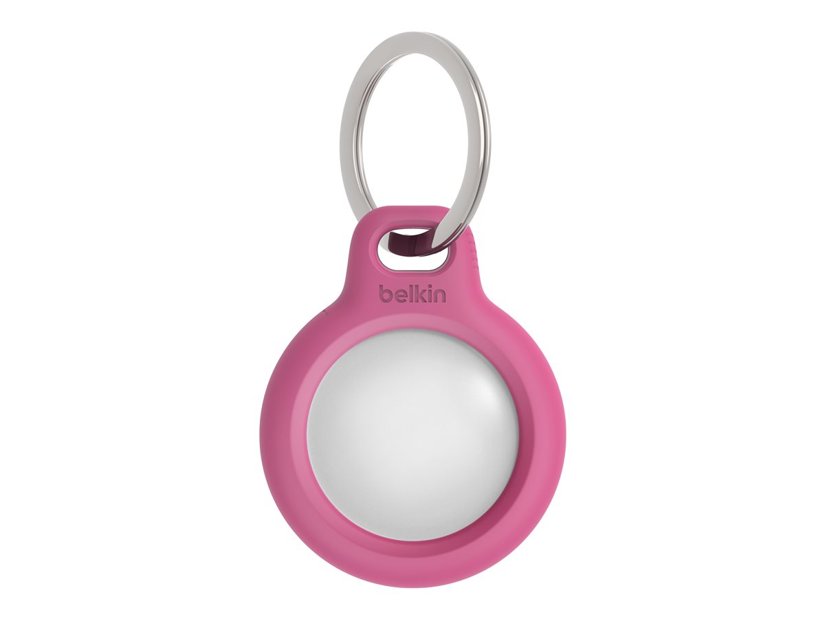 BELKIN Airtag Protection avec porte-clés Rose