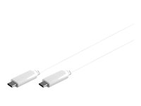goobay USB 3.1 Gen 1 USB Type-C kabel 50cm Hvid