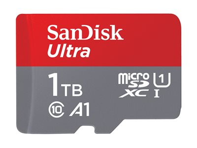 SanDisk Ultra - Flash memory card (microSDXC to SD adapter included)