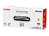 Canon CART317Y yellow original toner Product shot  74100