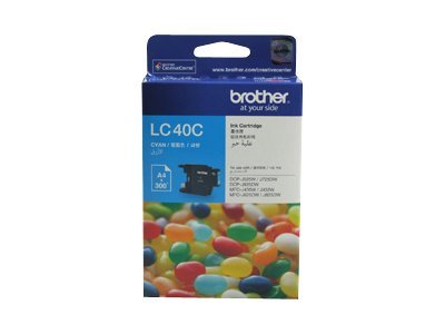 Brother LC40C cyan original ink Product shot 74350