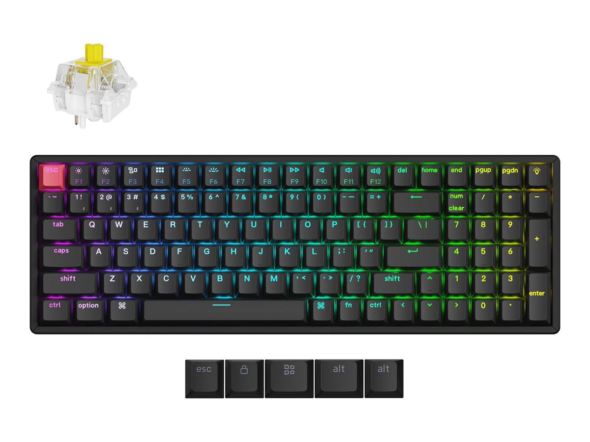 Keychron K4 Version 3 keyboard QMK  mechanical 96% full size Input Product shot Front 79800