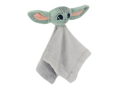 Lambs & Ivy Star Wars Mandalorian The Child Security Blanket/Door Pillow Gift Set