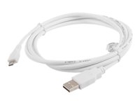 Lanberg USB 2.0 USB-kabel 1.8m Hvid
