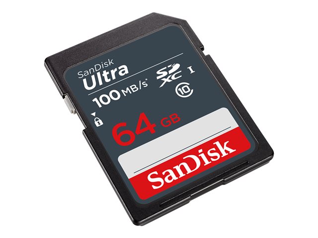 SANDISK Ultra 64GB SDXC Memory Card SDSDUNR-064G-GN3IN