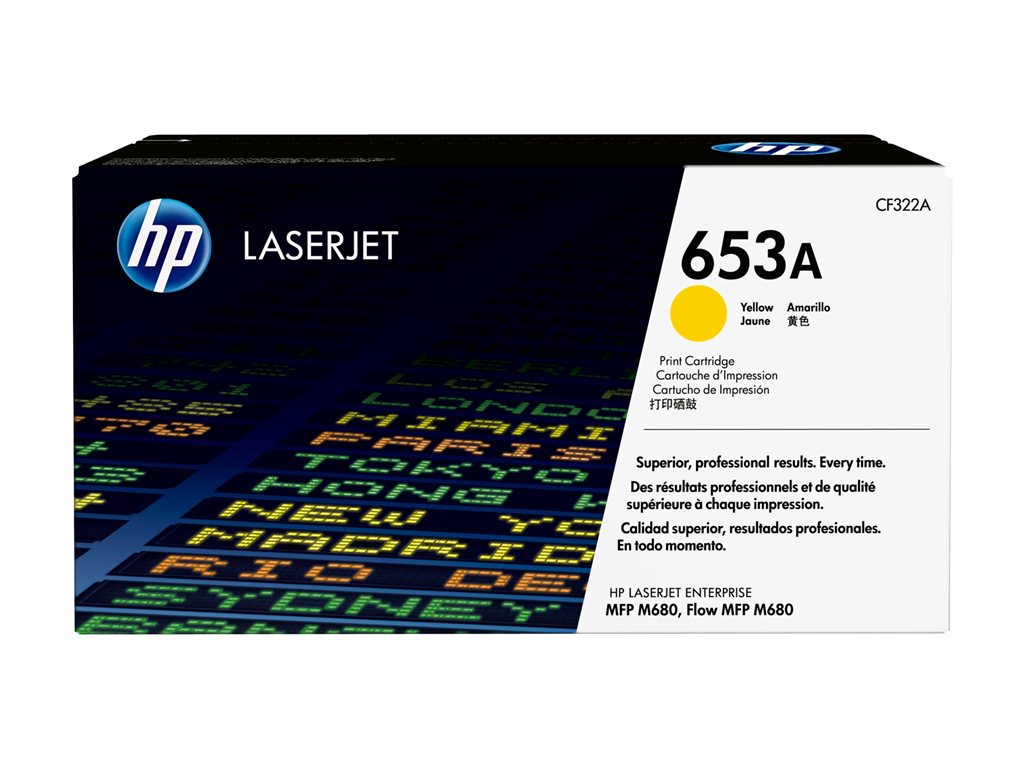 HP 653A Yellow Toner