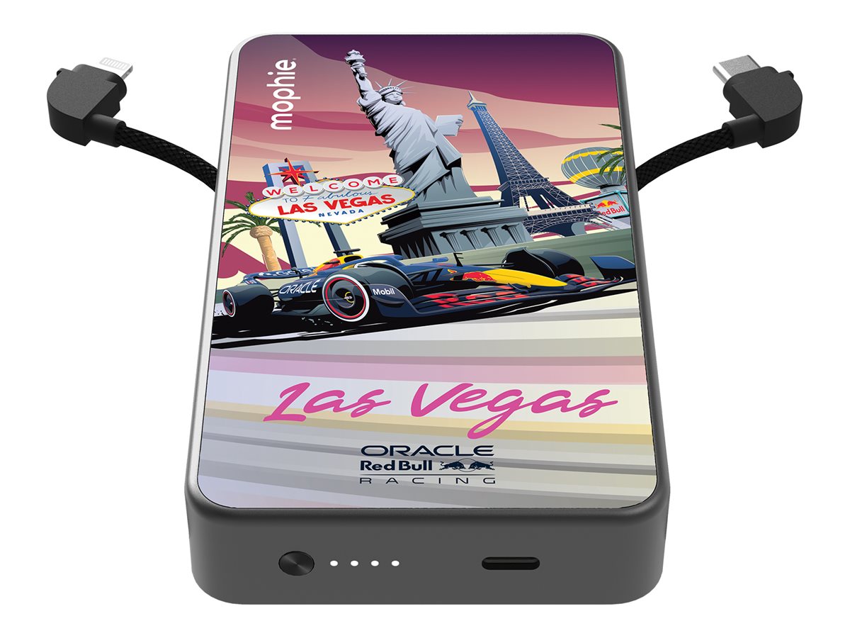 mophie powerstation Plus Oracle Red Bull Racing Limited Edition: Las Vegas power bank Product shot Front 79800