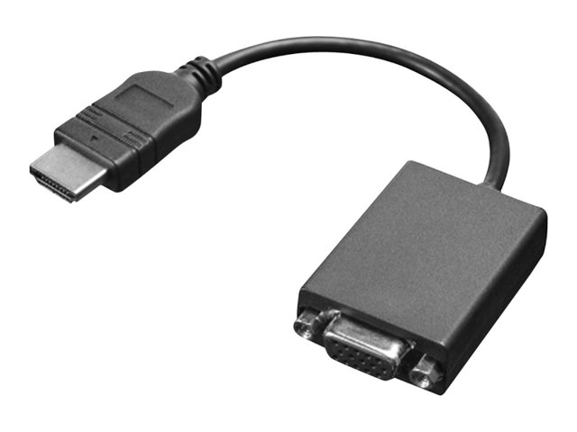Image of Lenovo adapter - HDMI / VGA - 20 cm