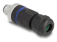 Delock Strøm-konnektor Sort