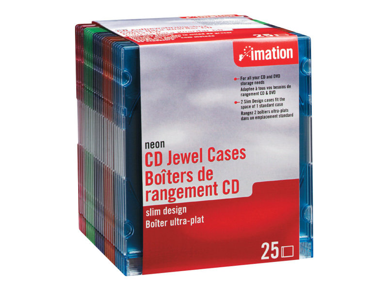 An image of Imation storage CD jewel case