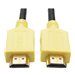 Tripp Lite 6ft Hi-Speed HDMI Cable Digital A/V UHD HDMI 4Kx2K M/M Yellow 6