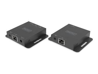 DIGITUS HDMI Extender Set USB 70m 4K schwarz