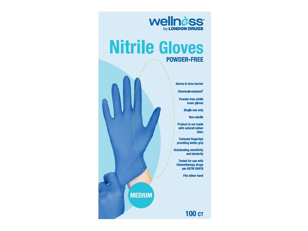 Wellness by London Drugs Nitrile Gloves