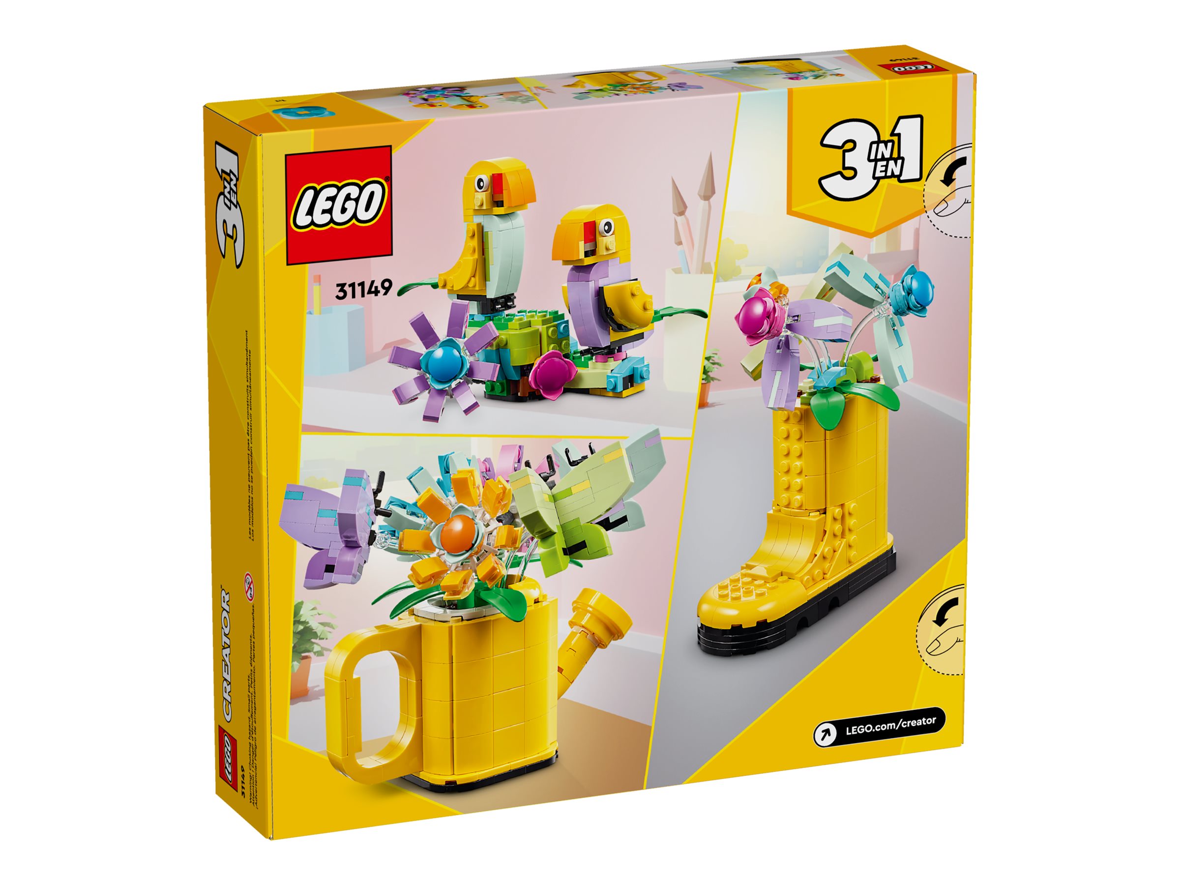 LEGO Creator 3in1 - Flowers in Watering Can