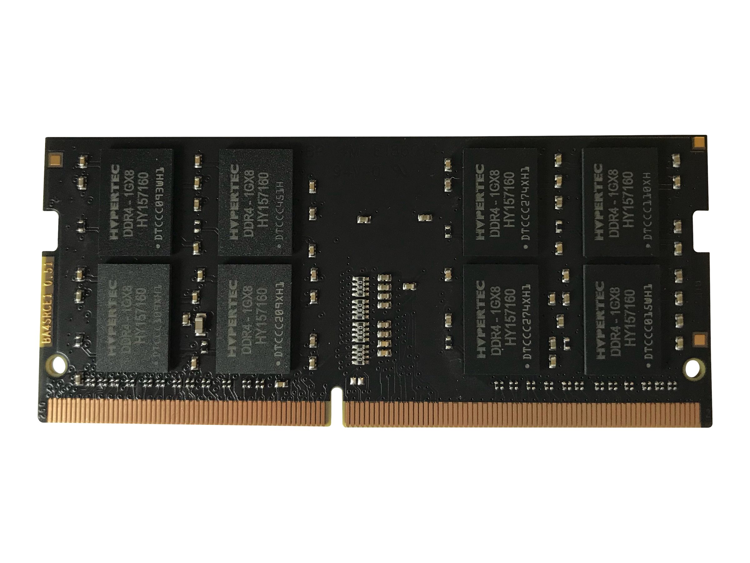 An image of Hyperam - DDR4 - module - 8 GB - SO-DIMM 260-pin - 2666 MHz / PC4-21300 - unbuffered