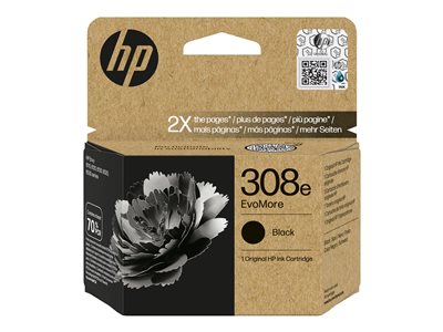 HP 308e EvoMore Black Original Ink Cart Verbrauchsmaterialien - Tinte