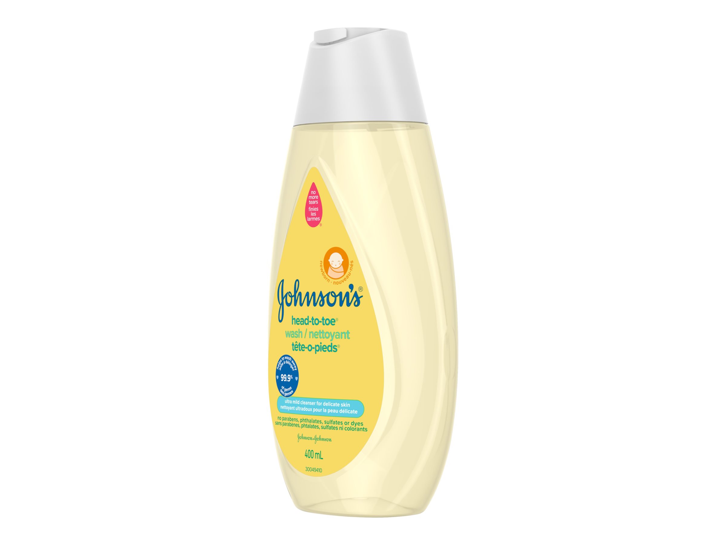 Johnson's Head-To-Toe Baby Body Wash / Shampoo - 400ml