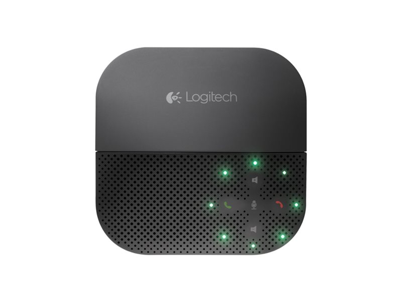 Logitech Mobile Speakerphone P710e - Freisprechtelefon - Bluetooth - kabellos, kabelgebunden - NFC