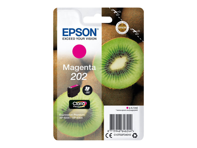 Image of Epson 202 - magenta - original - ink cartridge