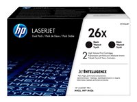HP 26X LaserJet Cartouches de Toner Noir