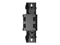 Chief Fusion Height-Adjustment Wall Attachment - Black mounting component - for menu board