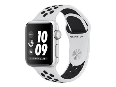 Apple Watch Nike+ Series 3 (GPS) - 38 mm - sølvaluminium 