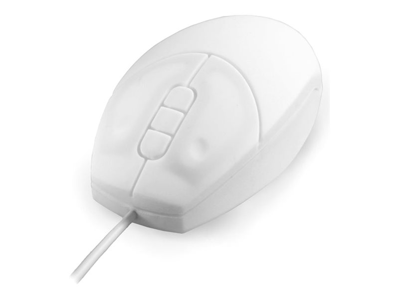An image of Ceratech Accuratus Accumed Value - mouse - full size, sealed, medical - USB - pure white