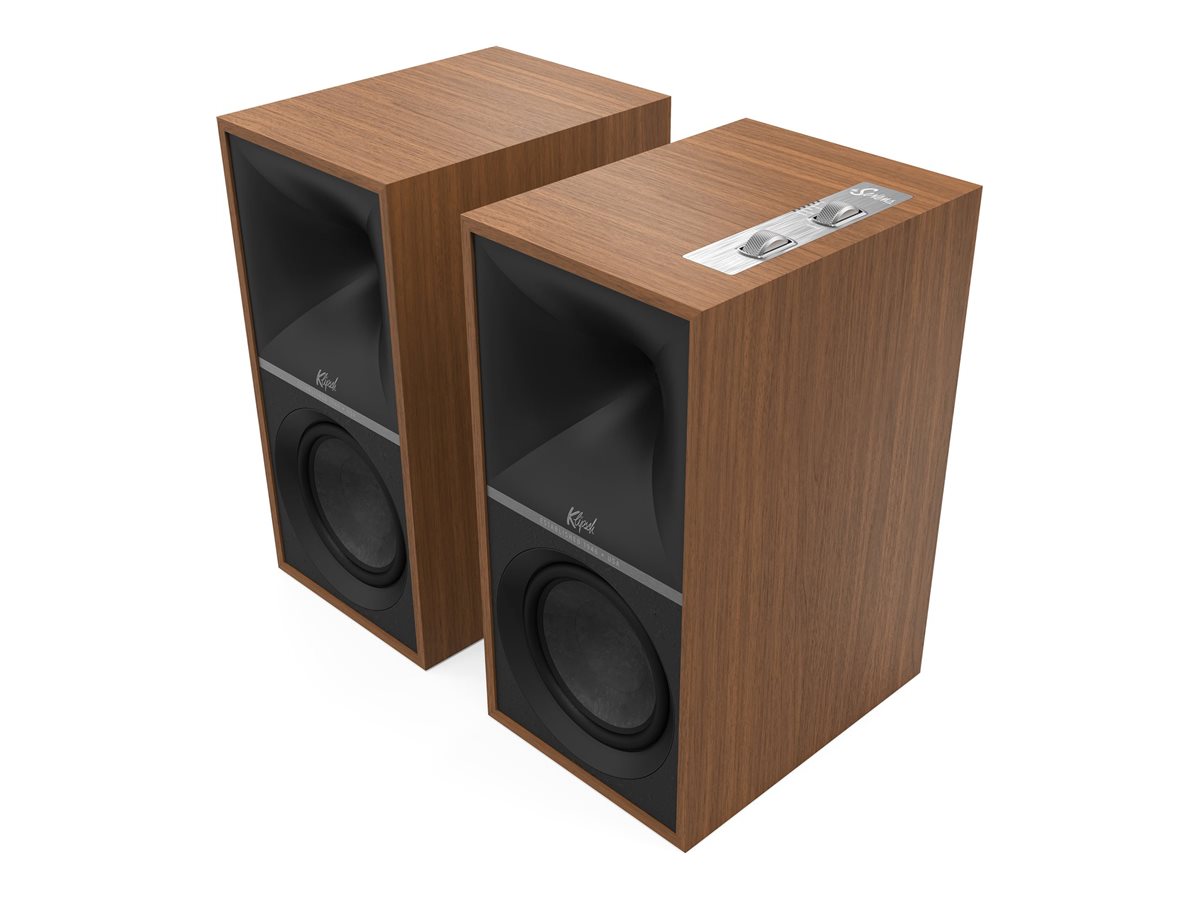 Klipsch The Sevens Bluetooth Speakers - Walnut - THESEVENSW