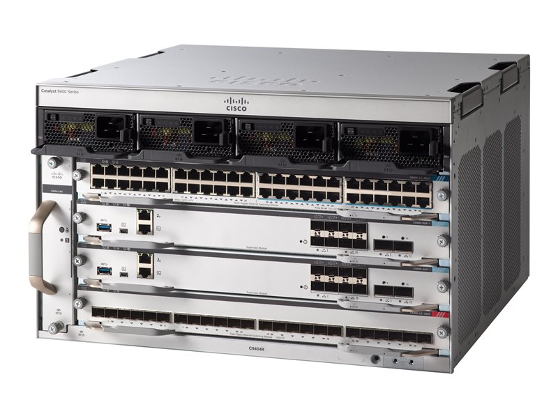 CISCO Catalyst 9400 Series 4 slot chass