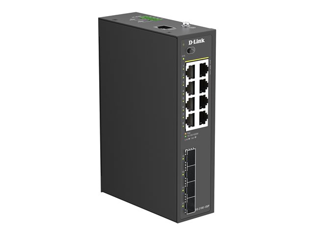 D-Link DIS 210G-12UP - switch - industrial - 12 po