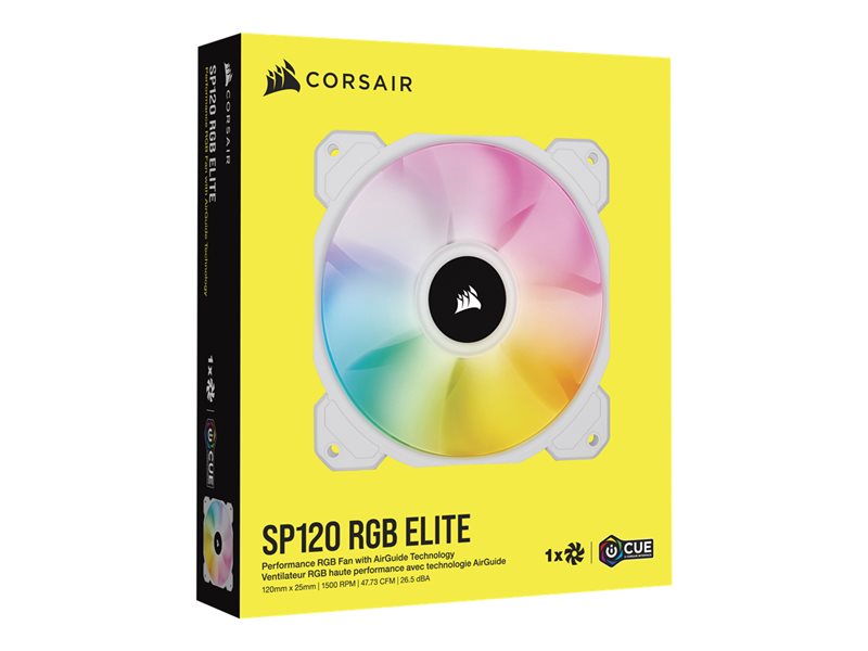 Corsair Icue Sp120 Rgb Elite 120 Mm - Sammenlign priser
