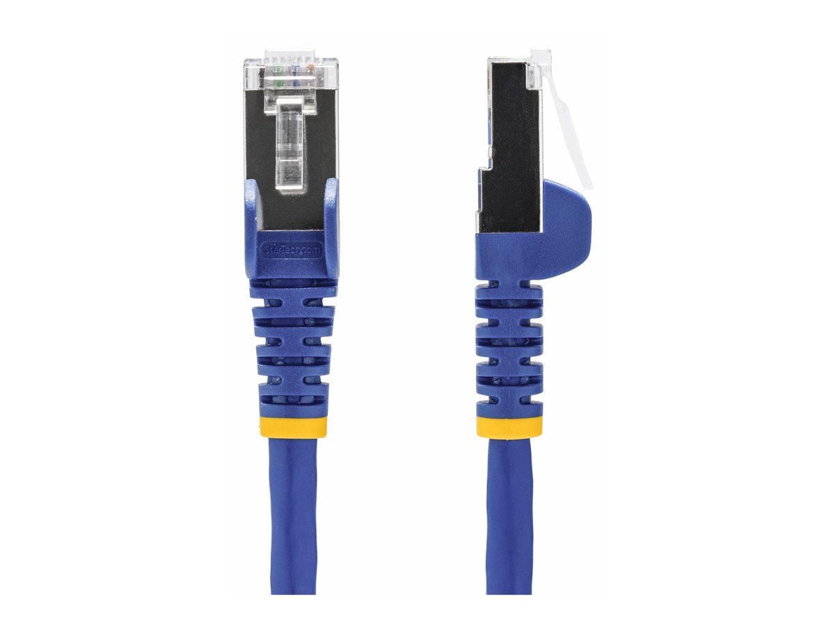 StarTech.com 1m Blue CAT8 Ethernet Cable, Snagless, S/FTP, 25G/40G - patch kabel - 1 m - modrá – foto 2