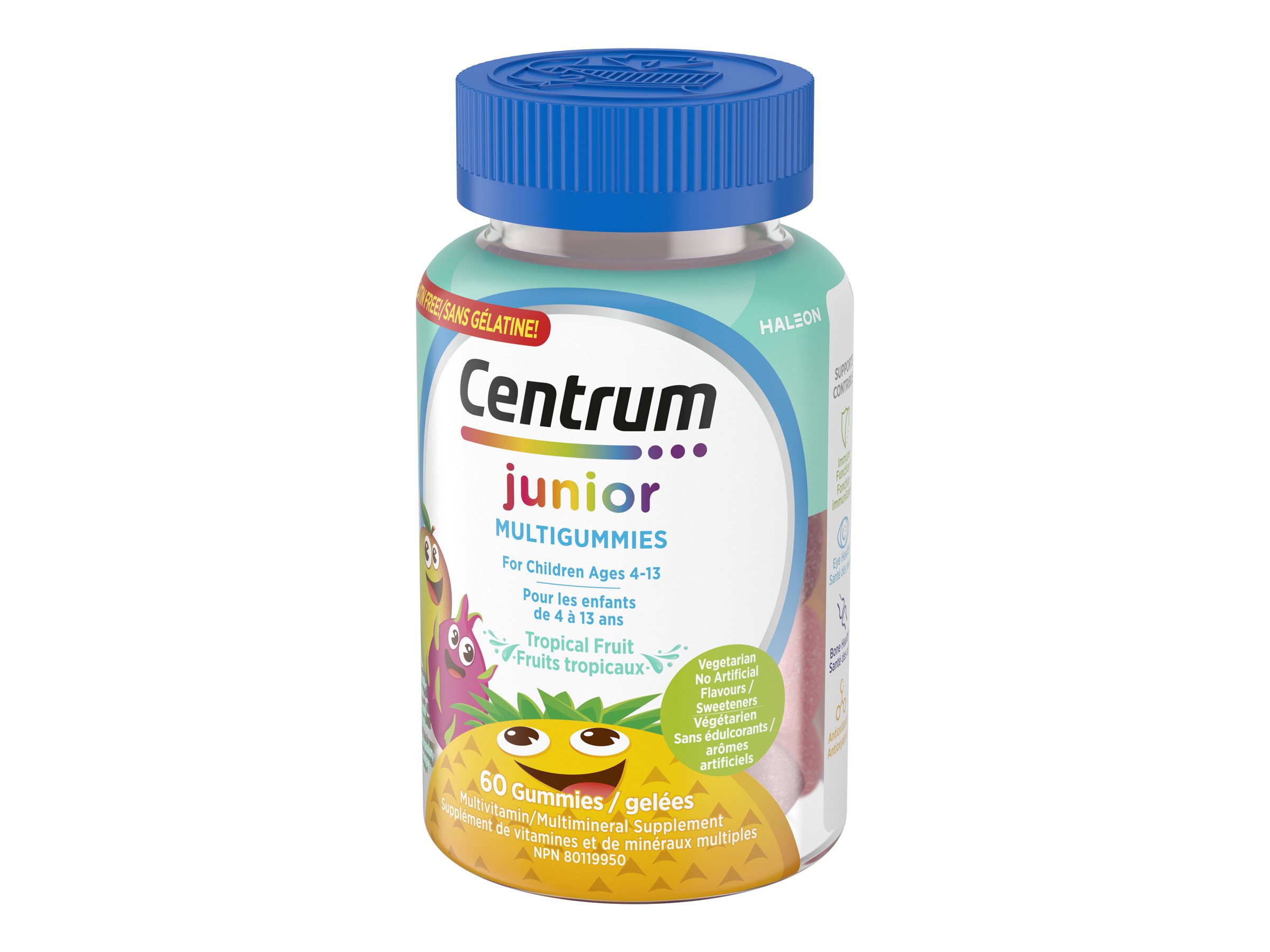 Centrum MultiGummies Junior - Tropical Fruit - 60's