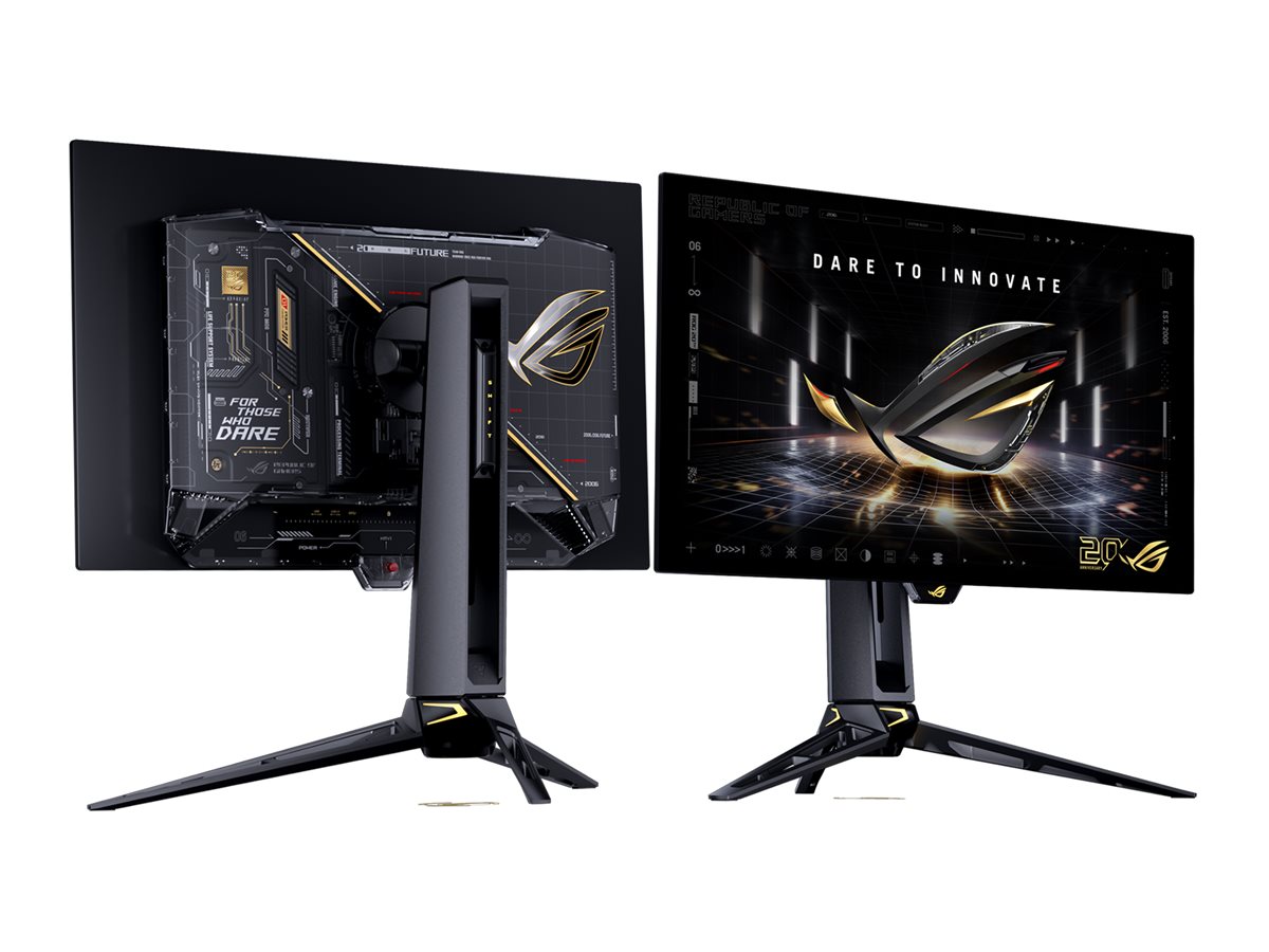 ASUS ROG Swift PG27AQWP-G Edition 20 OLED monitor QHD 27 Product shot Multi-angle 78950