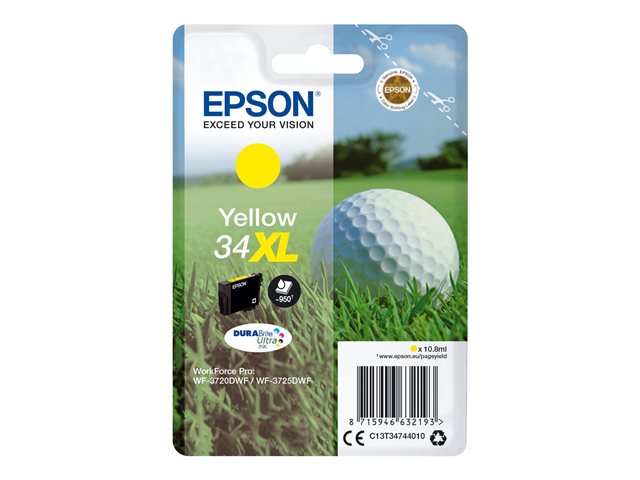 EPSON 2LB Singlepack Yellow 34 Ink