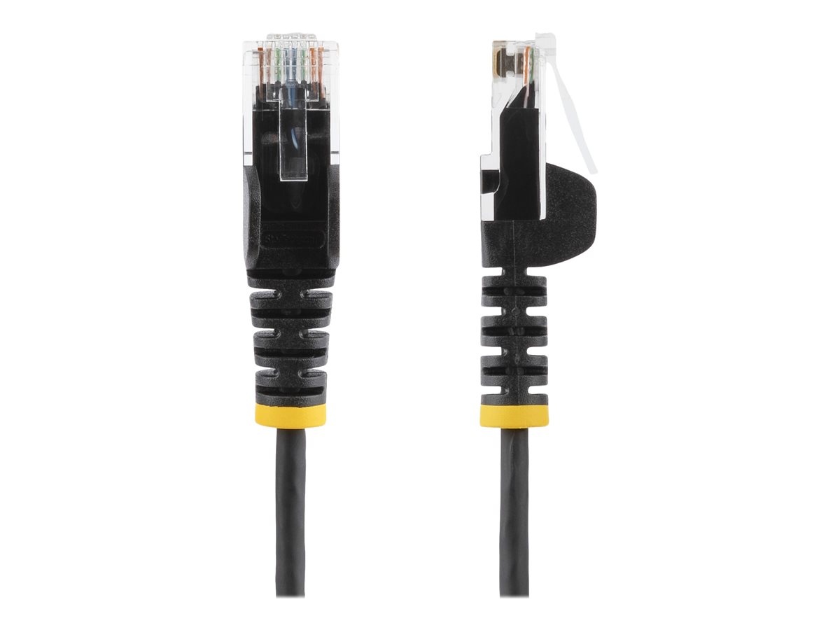 Cable - Black Slim CAT6 Patch Cord 0.5m – foto 2