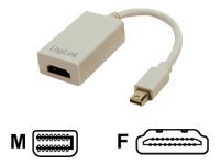 LogiLink Videoadapter DisplayPort / HDMI 10cm