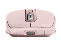 Logitech MX Anywhere 3 - mouse - Bluetooth, 2.4 GHz - rose