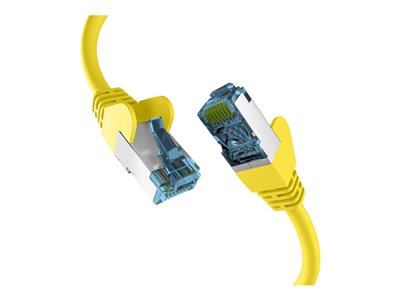 EFB Netzwerkkabel CAT6a S/FTP 0,25m gelb - EC020200177