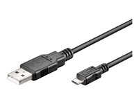 goobay USB 2.0 USB-kabel 5m Sort