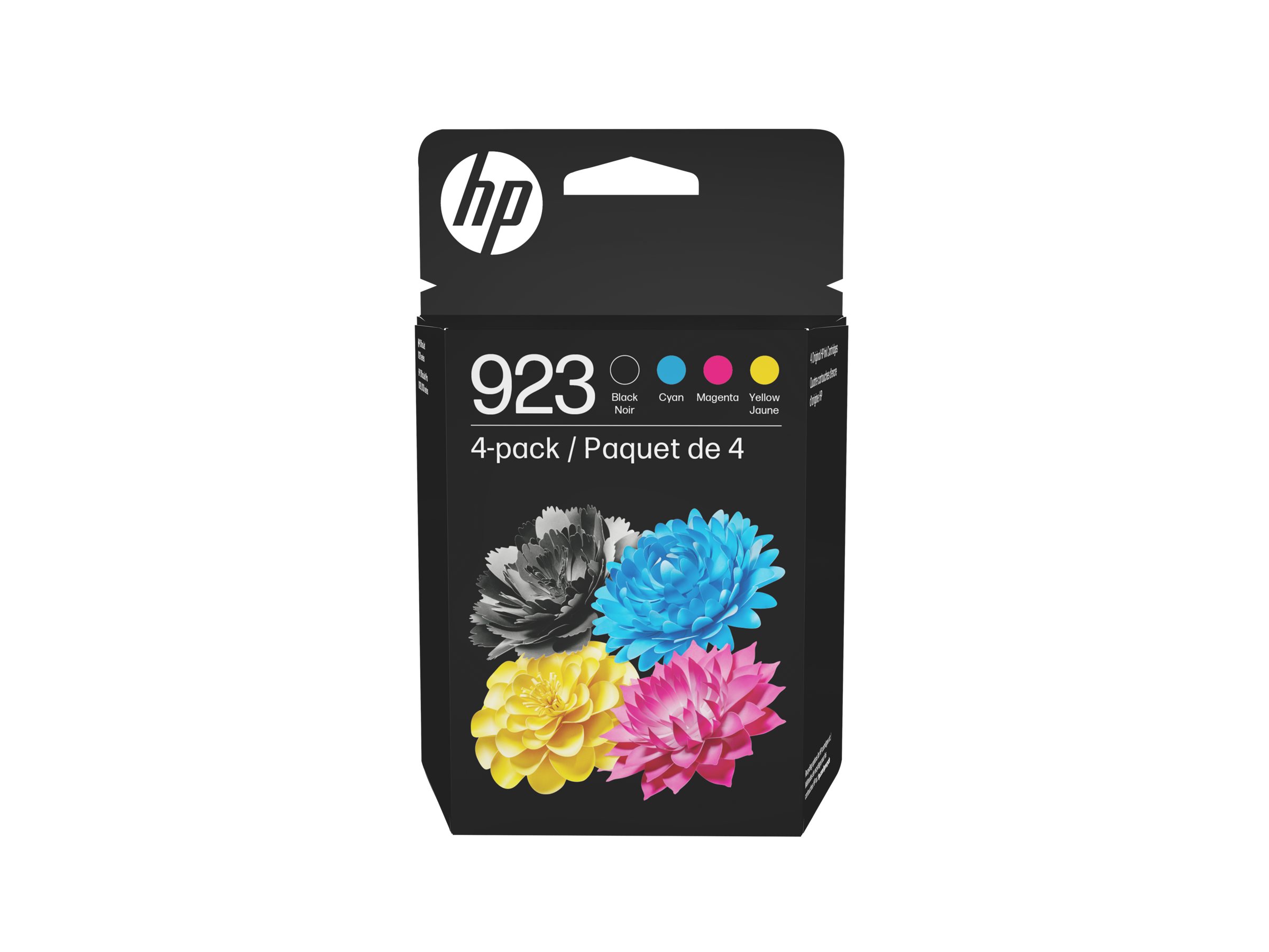 HP 923 - 4-pack - black, yellow, cyan, magenta