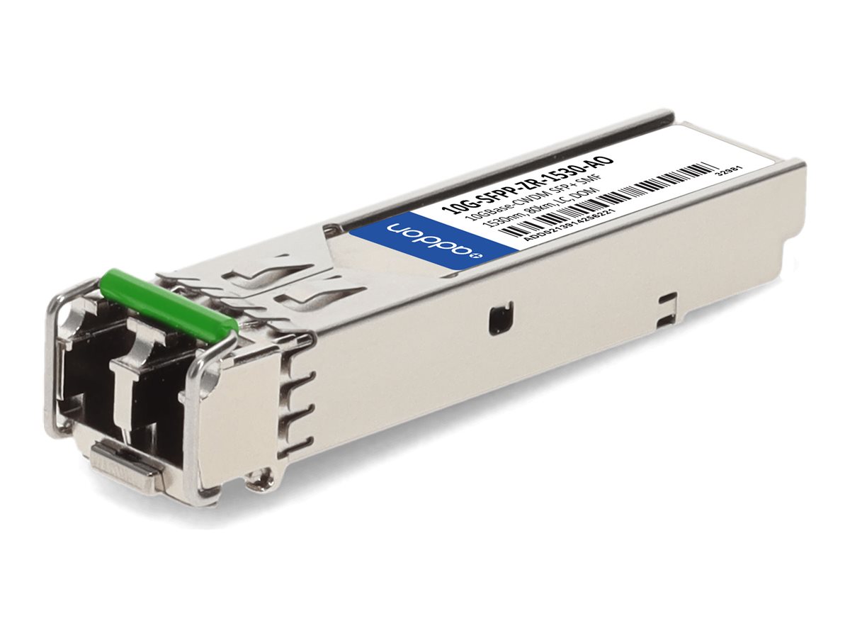 AddOn - SFP+ transceiver module (equivalent to: Brocade 10G-SFPP-ZR-1530)
