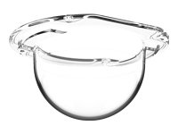AXIS TP3824-E - Camera dome bubble - clear (pack of 4) - for AXIS AXIS P3245, P3245, P3255, P3265, P3267, P3268