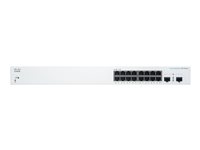 Cisco Business 220 Series CBS220-16T-2G - switch - 18 ports - smart - rack-mountable